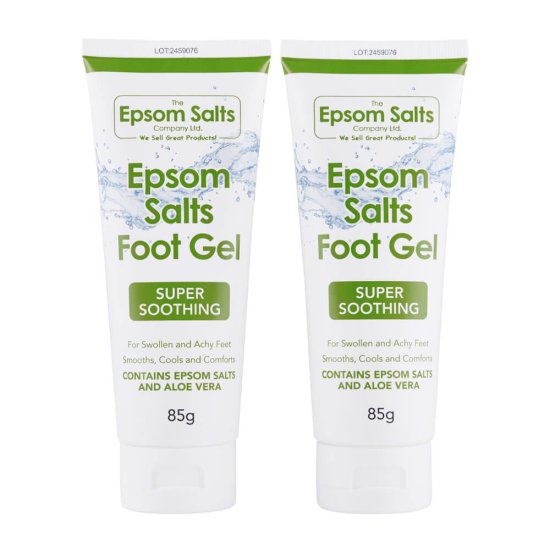 Epsom Salts Foot Gel x 2