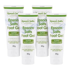 Epsom Salts Foot Gel x 4