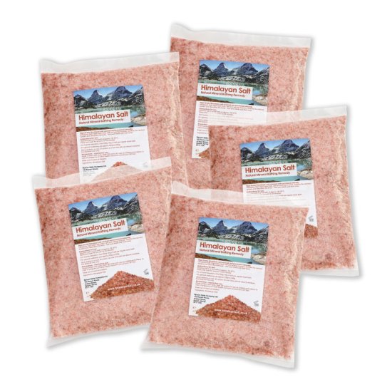 Himalayan Salts 5 x 1Kg