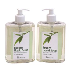 Epsom Liquid Soap x 2